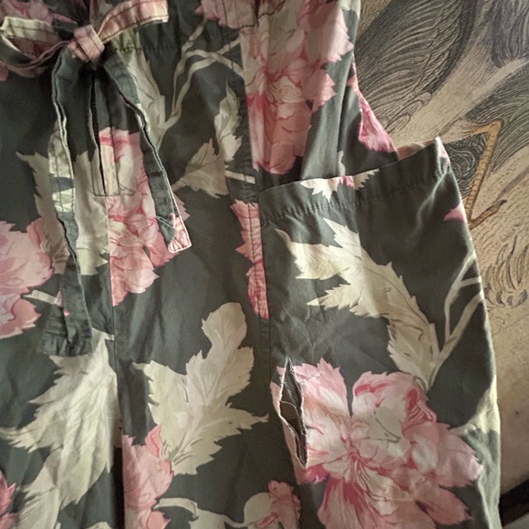 Rebecca Taylor La Vie Floral Jumpsuit SZ Medium Damage - Picture 10 of 11